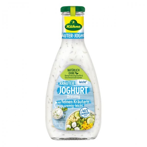 Kühne Salat Dressing Kräuter Joghurt leicht 500ml
