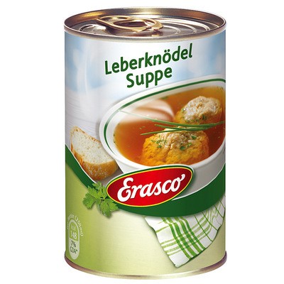 Erasco Leberknödel Suppe 395ml