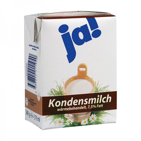 Kondensmilch 7,5% Fett, 340g