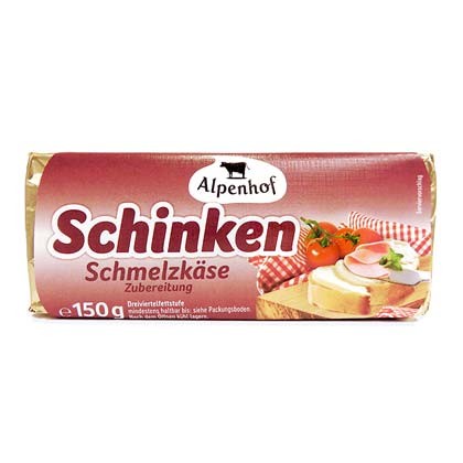 Schmelzkäsezubereitung Schinken Blöckchen 150g