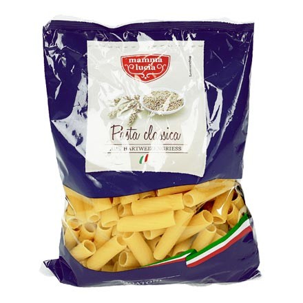 Mamma Lucia Rigatoni, Nudel Röhrchen, 500g