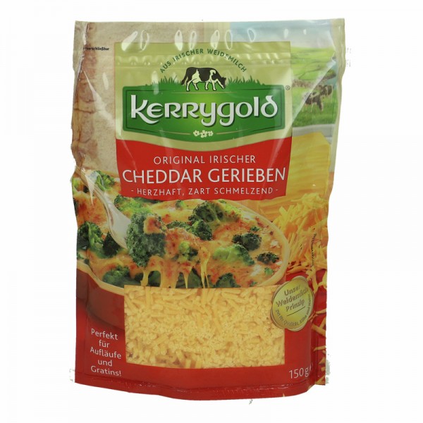 Kerrygold Original Irischer Cheddar gerieben 150g