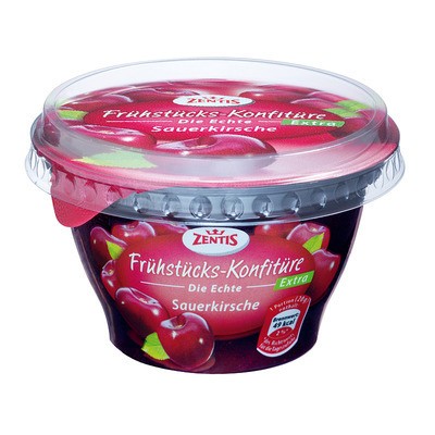 Zentis Frühstücks-Konfitüre Extra Sauerkirsche 200g