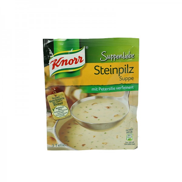 Knorr Steinpilz Suppe
