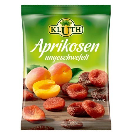 Kluth Aprikosen ungeschwefelt 200g