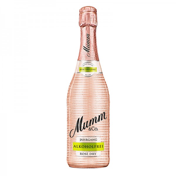 Mumm Jahrgangssekt Rosé Dry Alkoholfrei 0,75L