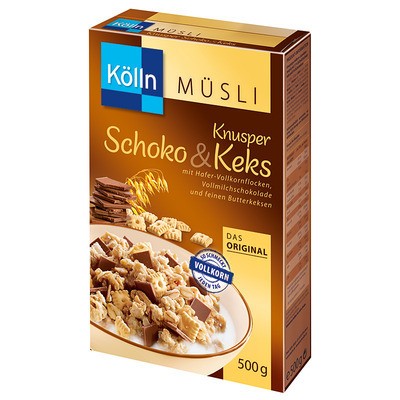 Kölln Müsli Knusper Schoko Keks 500g