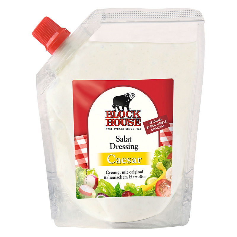 Block House Salatdressing Caesar mit FrankenFresh liefern lassen