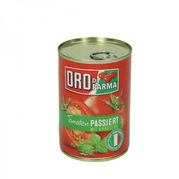 Oro di Parma Passierte Tomaten mit Kräutern 400g