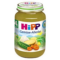 Hipp Gemüse-Allerlei nach dem 4. Monat 190g