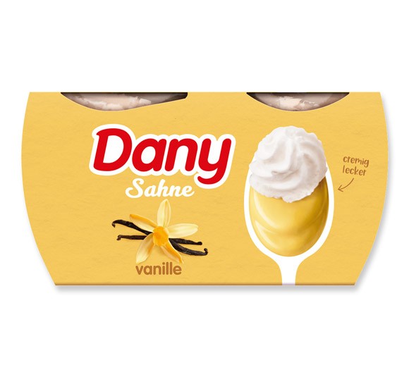 Danone Dany Sahne Vanille Pudding 4x115g