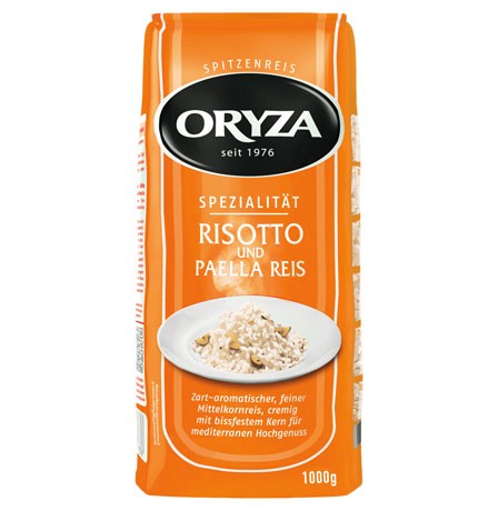 Oryza Spezialität Risotto und Paella Reis 1kg