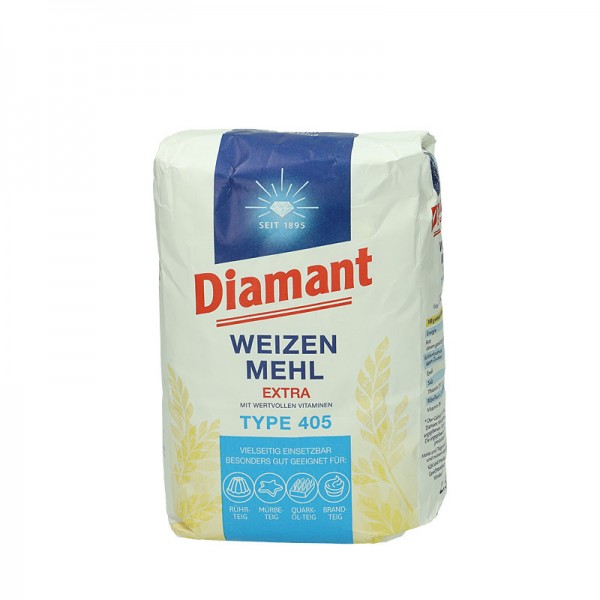 Diamant Weizenmehl Extra Type 405 2,5kg