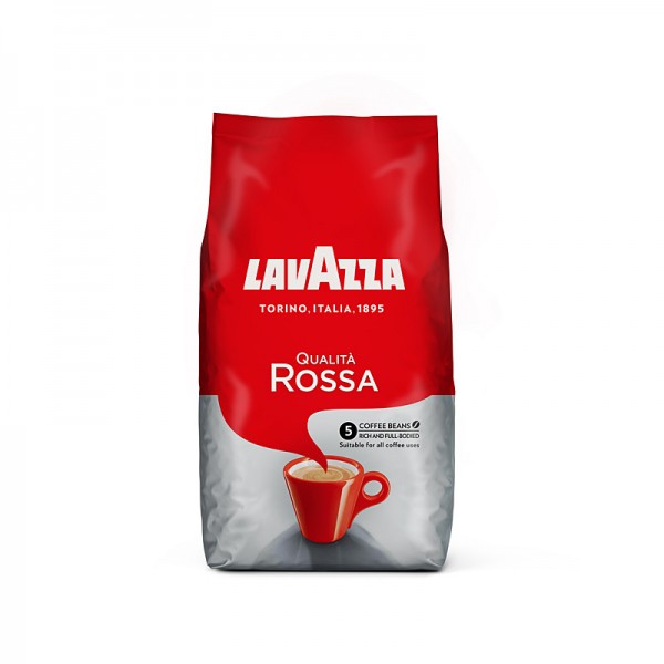 Lavazza Qualità Rossa ganze Bohnen 1kg