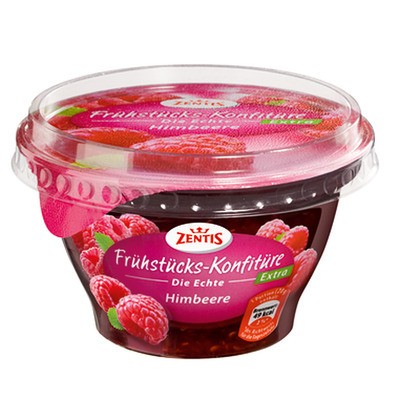 Zentis Frühstücks-Konfitüre Extra Himbeere 200g
