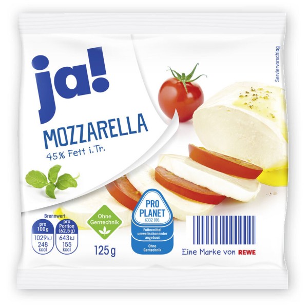 Mozzarella, 125g