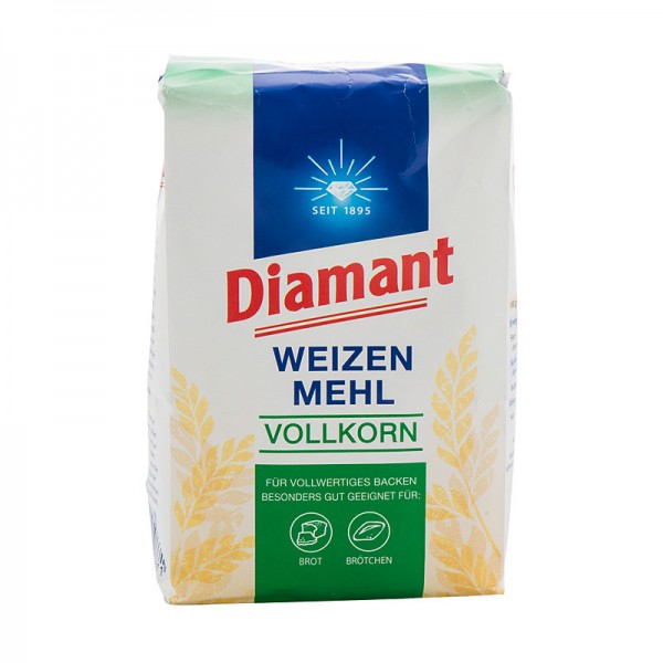 Diamant Weizenmehl Vollkorn 1kg