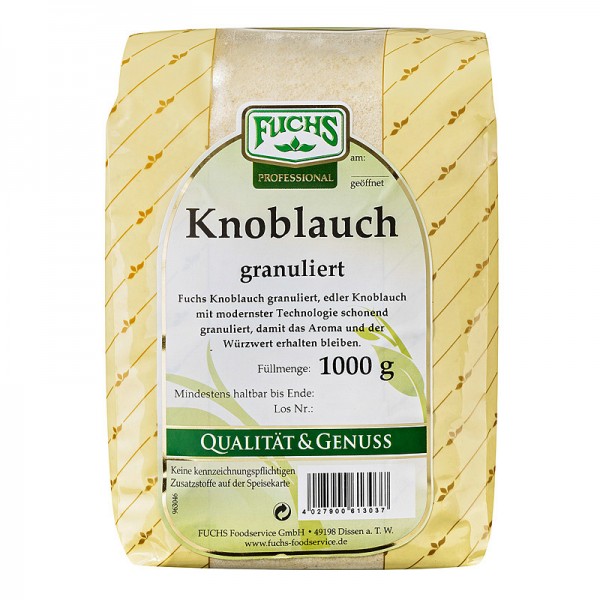 FUCHS Knoblauch granuliert 1kg