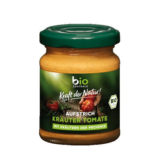 Bio Zentrale BIO Brotaufstrich Kräuter Tomate 125g