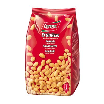 Lorenz Erdnüsse geröstet + gesalzen XL 1kg