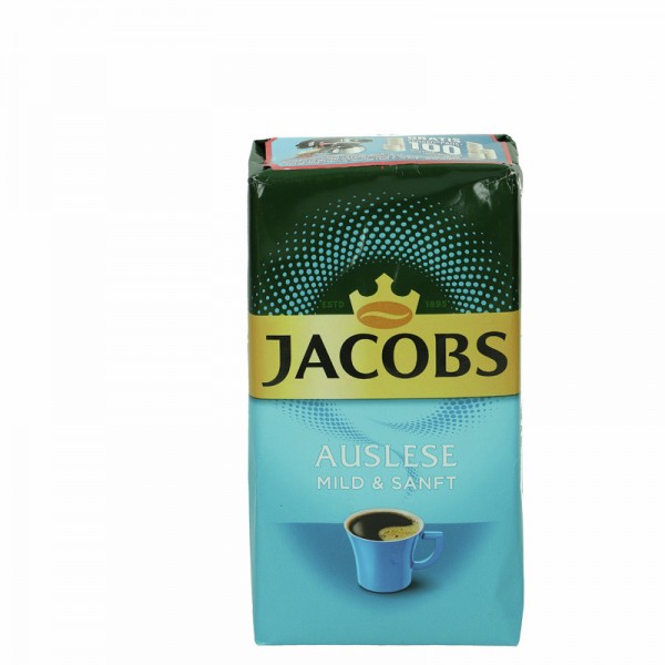 Jacobs Kaffee Auslese Mild & Sanft, gemahlen, 500g