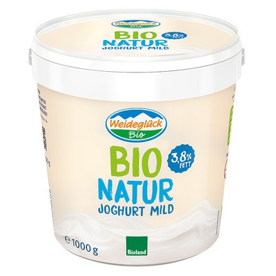 Weideglück BIO Natur Joghurt 3,8% 1kg