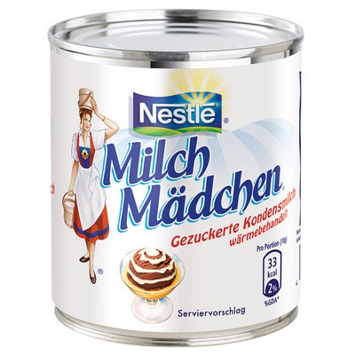 Nestlé Milchmädchen Gezuckerte Kondensmilch 9% 400g