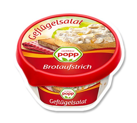 Popp Brotaufstrich Geflügelsalat 150g