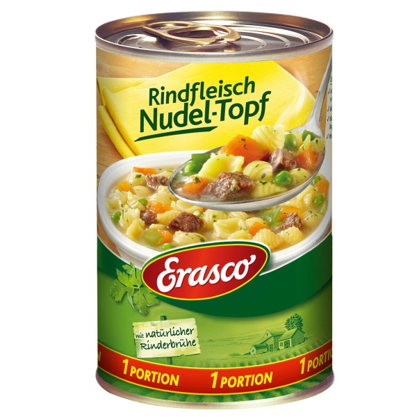 Erasco Rindfleisch-Nudeltopf 400g