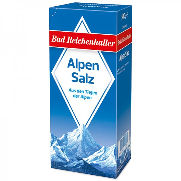 Bad Reichenhaller Alpen Salz 500g