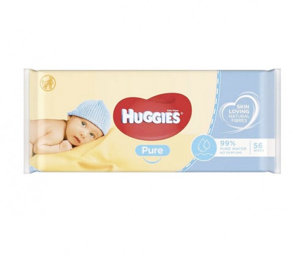 Huggies Pure Feuchttücher 56 Stück