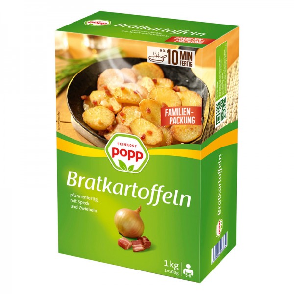 Popp Bratkartoffeln 1kg