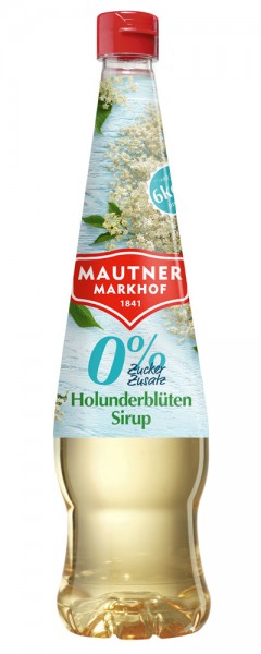 Mautner Markhof Holunderblüten Sirup mit 0% Zucker Zusatz