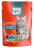 Katzenfutter Nass mit Fisch in Sauce für Kitten, 100g