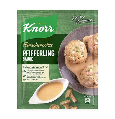 Knorr Feinschmecker Pfifferling Sauce für 250ml
