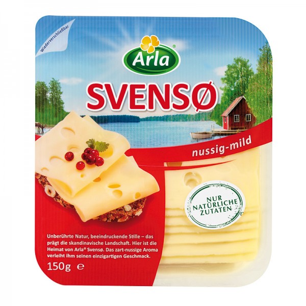 Arla Svenso Scheibenkäse nussig-mild 150g