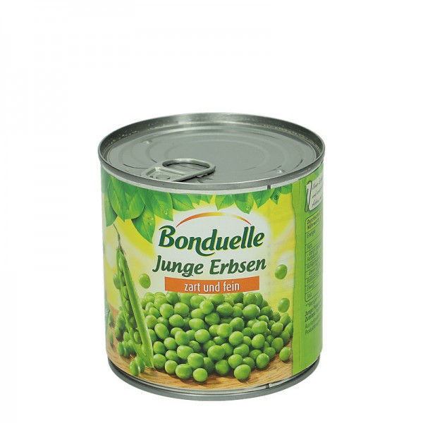 Bonduelle Junge Erbsen zart und fein 425ml Dose, 280g