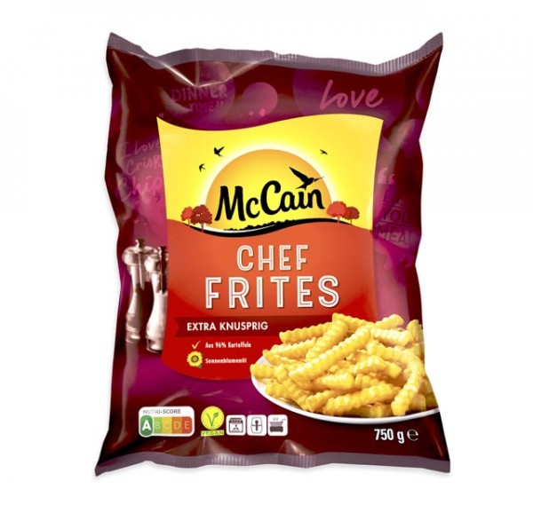 McCain Chef Frites Pommes 750g