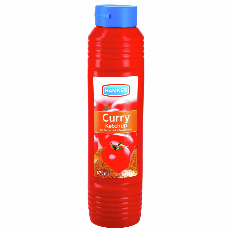 Hamker Curry Ketchup 875 ml FrankenFresh Lebensmittel
