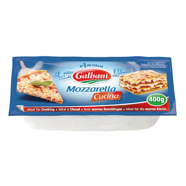 Galbani Mozzarella Cucina Ideal zum Kochen 48% 400g