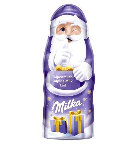 Milka Weihnachtsmann Alpenmilch 90g