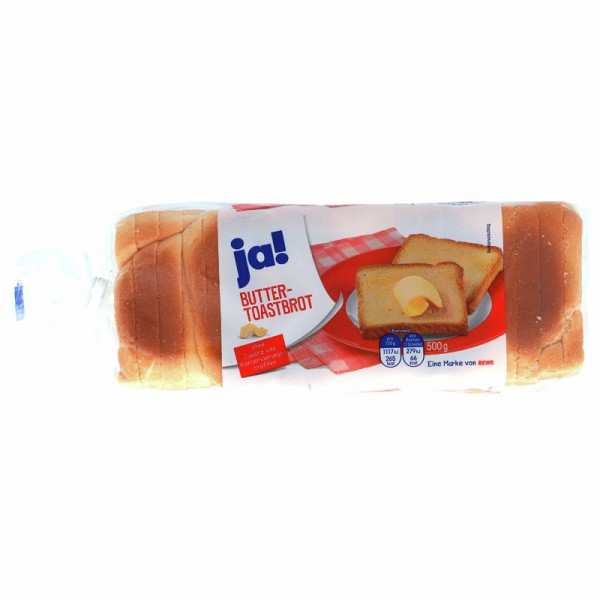 Buttertoast Brot, 500g