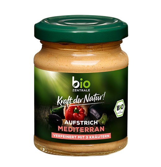 Bio Zentrale BIO Brotaufstrich Mediterran 125g