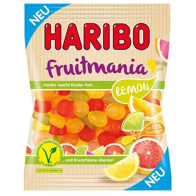 Haribo Fruitmania Lemon 175g