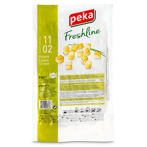 Peka Freshline Frische Kartoffelwürfel 2kg