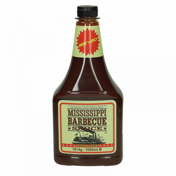 Mississippi BBQ Sauce Sweet and Spicy 1560ml