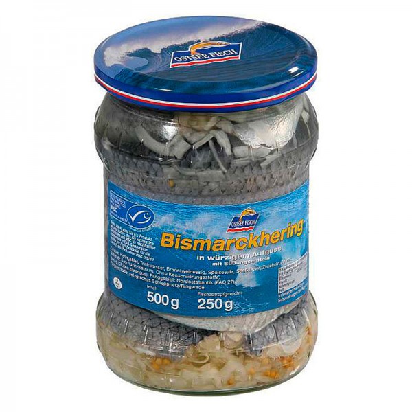 Ostsee Fisch Bismarckhering 500g