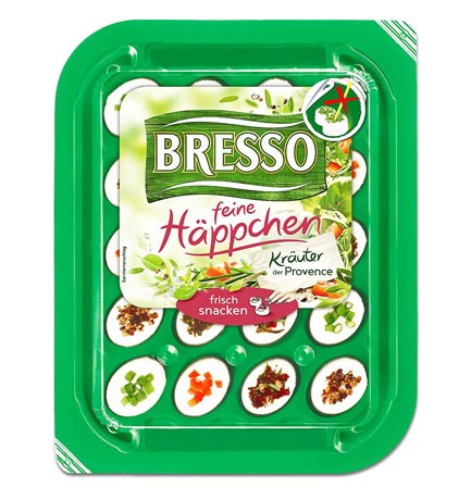 Bresso Antipasti »feine Häppchen«, 4 Sorten, 100g