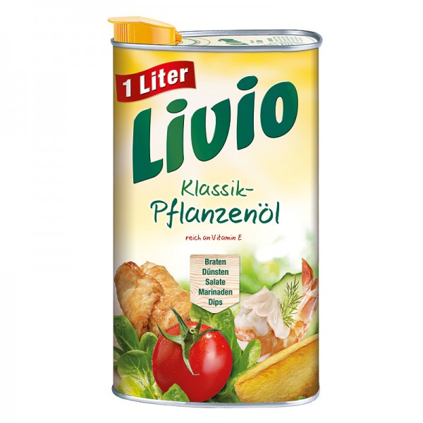 Livio Klassik-Pflanzenöl 1L