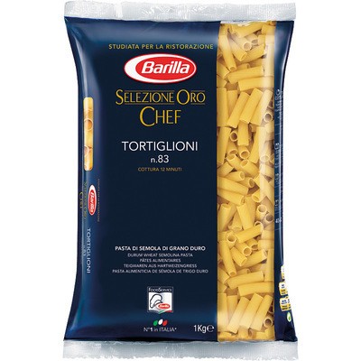 Barilla Tortiglioni n.83 Selezione Oro Chef 1kg